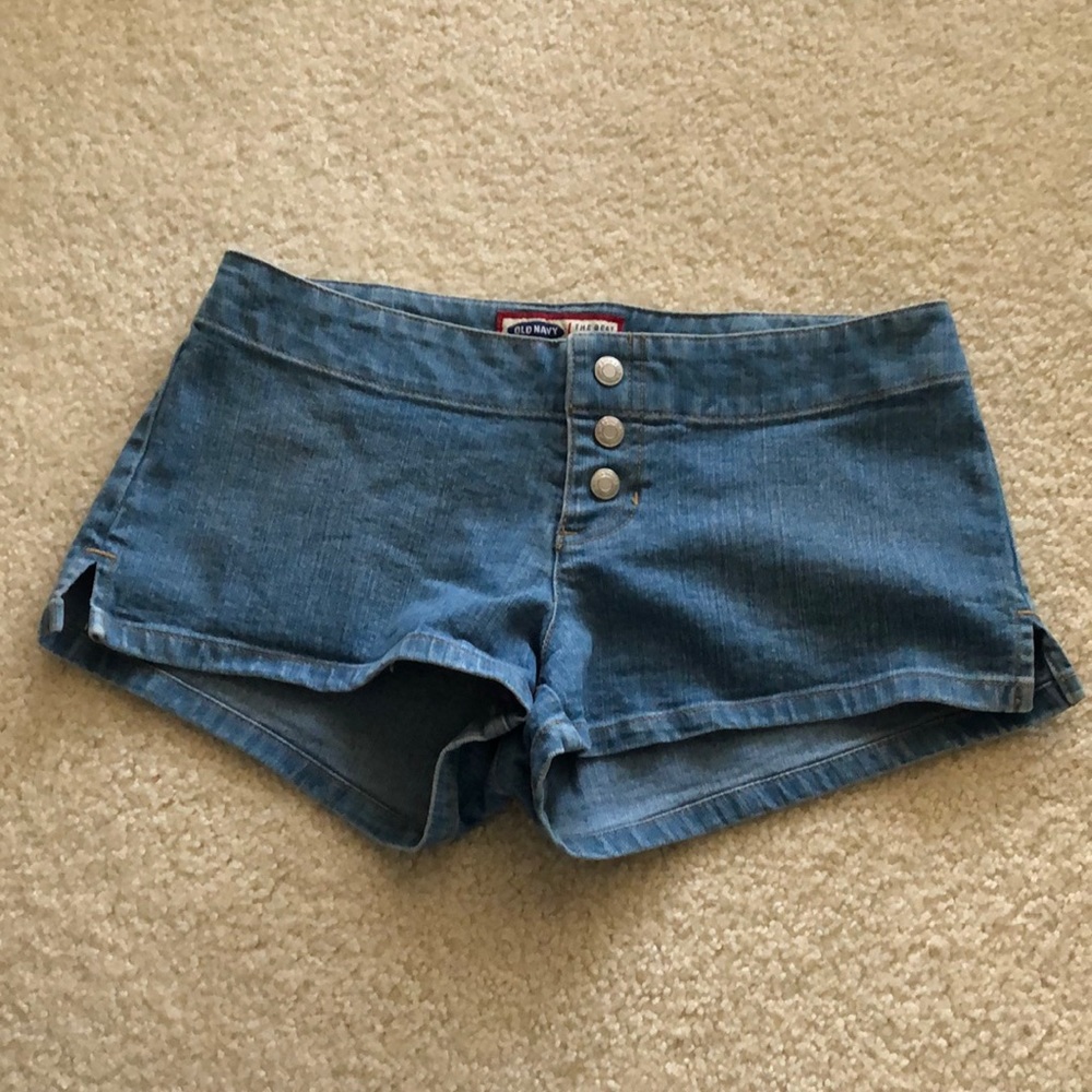 Old Navy Vintage Light Denim Short Shorts